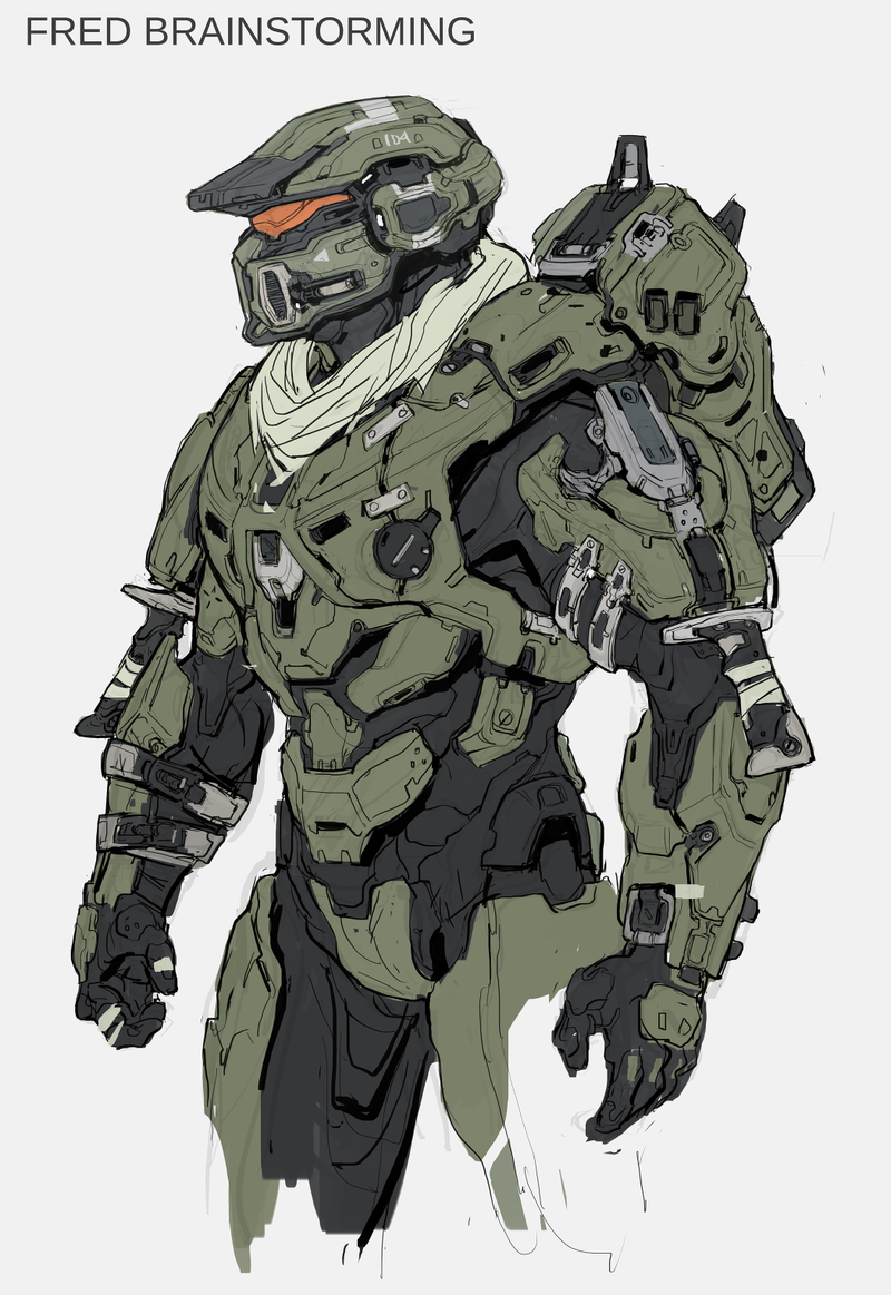 Illustration for article titled Here's A Ton Of Concept Art From Halo 5